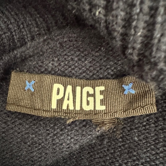 PAIGE Raundi Sweater in Deep Navy Large - Picture 5 of 6